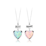 Children's Dolphin Love Necklace Set with Dripping Oil Magnet