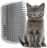 Massage corner/brush for cats