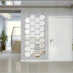 3D Mirror Wall Stickers