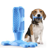 Toothbrush for dog cheeks