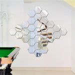 3D Mirror Wall Stickers